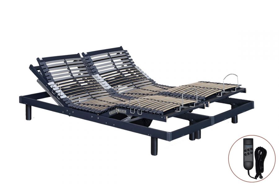 Sommier à Lattes Sans Matelas Avec 42 Lattes 7 Zones 140x200 Cm Sommier A Lattes Lit Double Cadre De Lit Support De Matelas Base De Lit 83555135